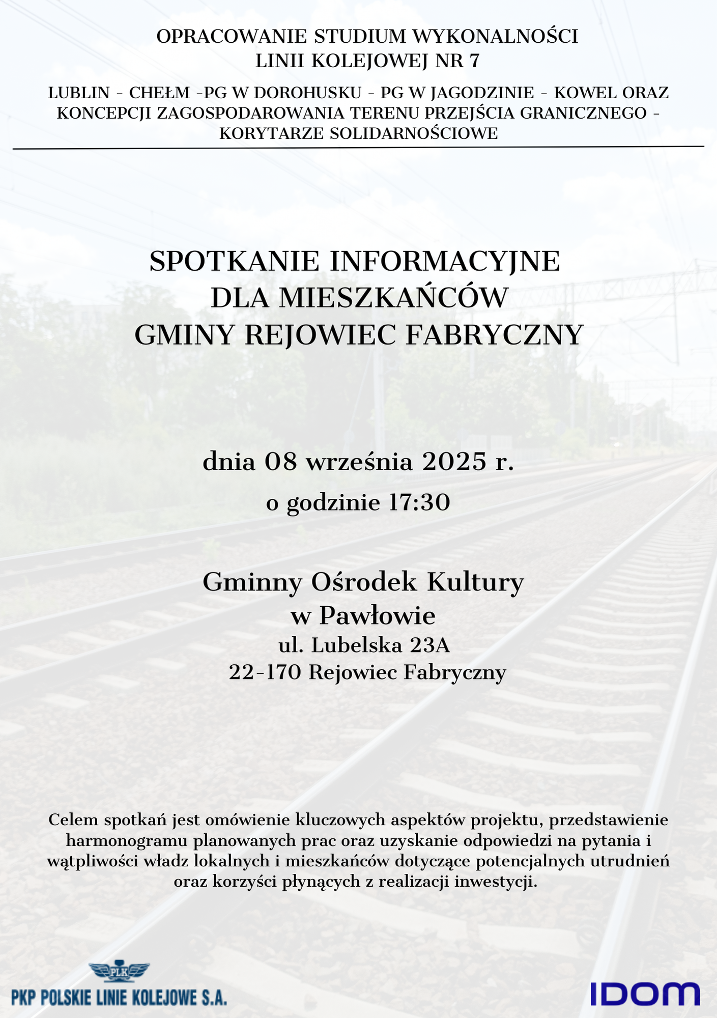 LUBLIN CHEM PG W DOROHUSKU PG W JAGODZINIE KOWEL ORAZ KONCEPCJI ZAGOSPODAROWANIA TERENU PRZEJCIA GRANICZNEGO KORYTARZE SOLIDARNOCIOWE 1