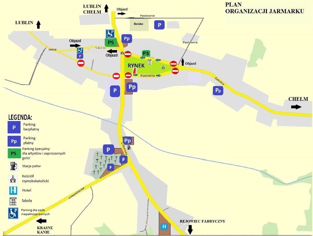 Plan organizacji Jarmarku