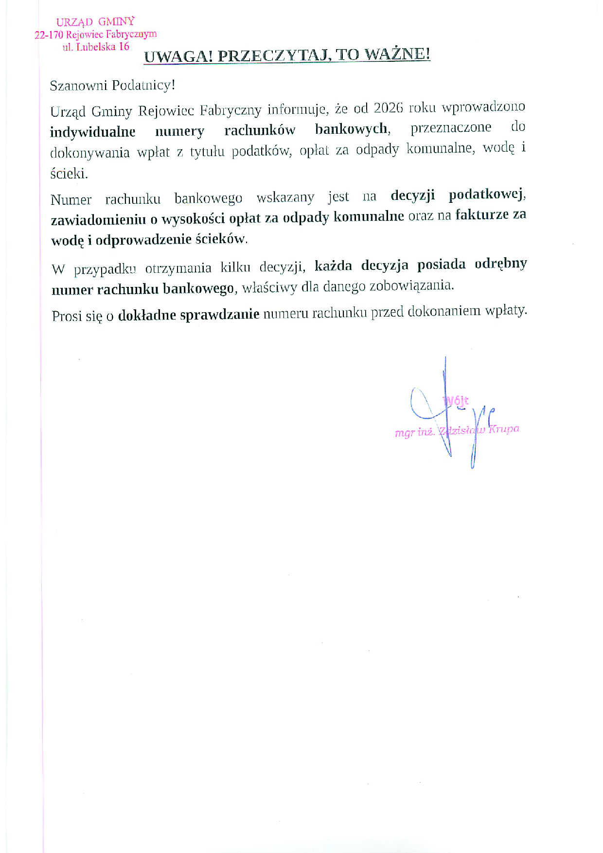 Ogloszenie przelewy bankowe1