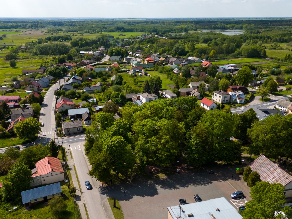 Zdjęcia z lotu ptaka - widok na Pawłów i okolice
