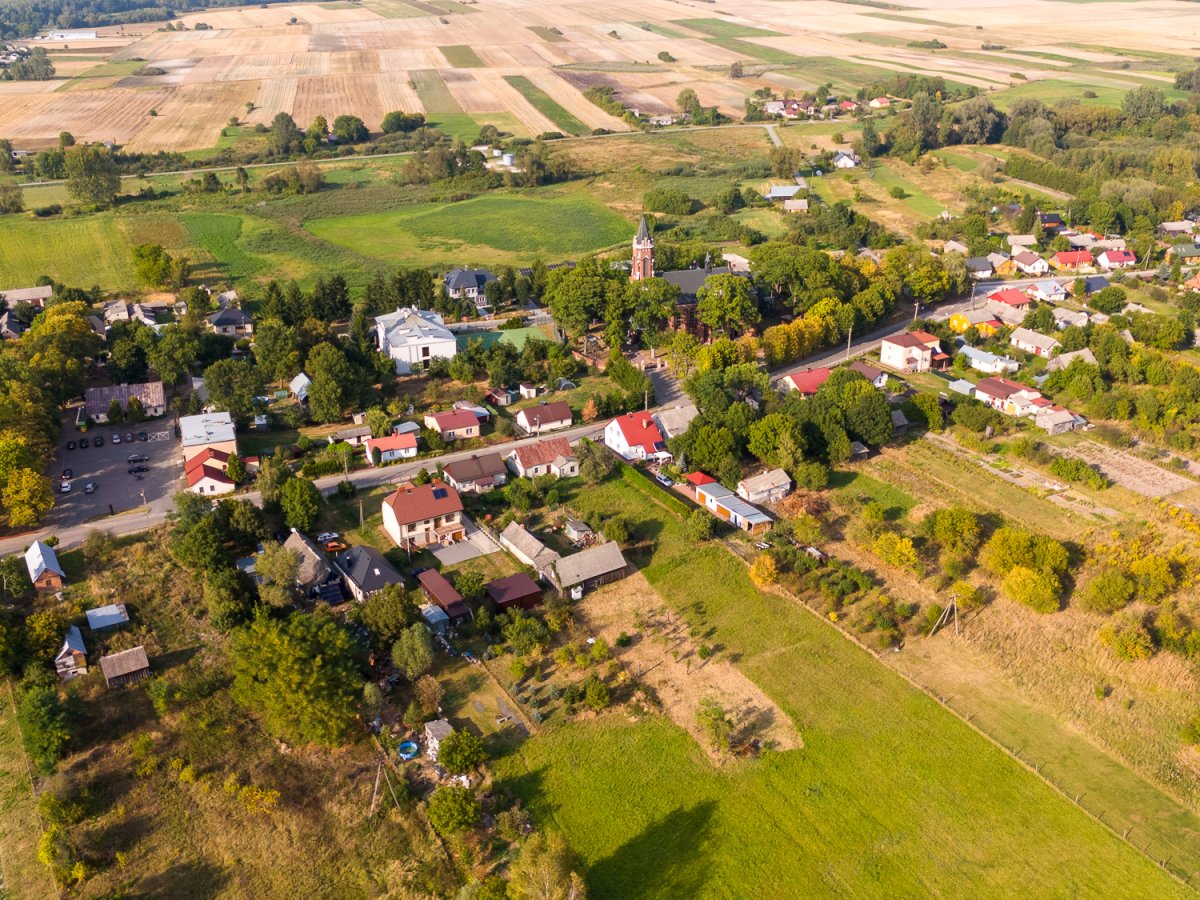 Pawłów z lotu ptaka