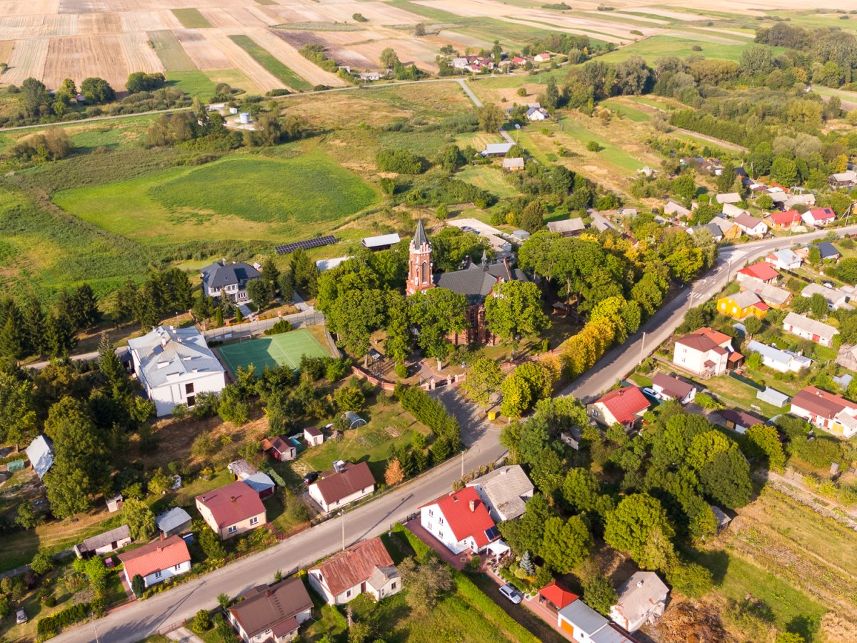 Pawłów z lotu ptaka