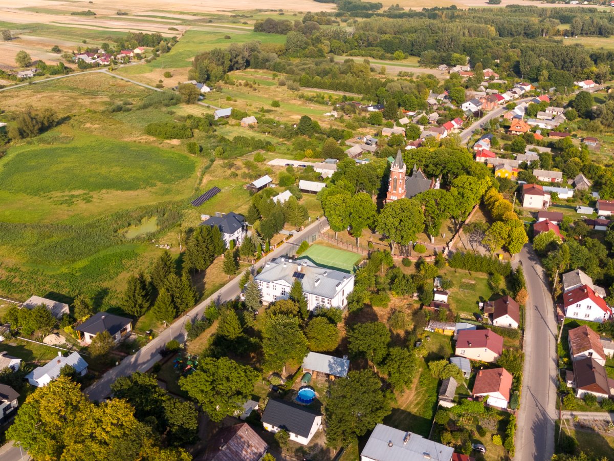 Pawłów z lotu ptaka