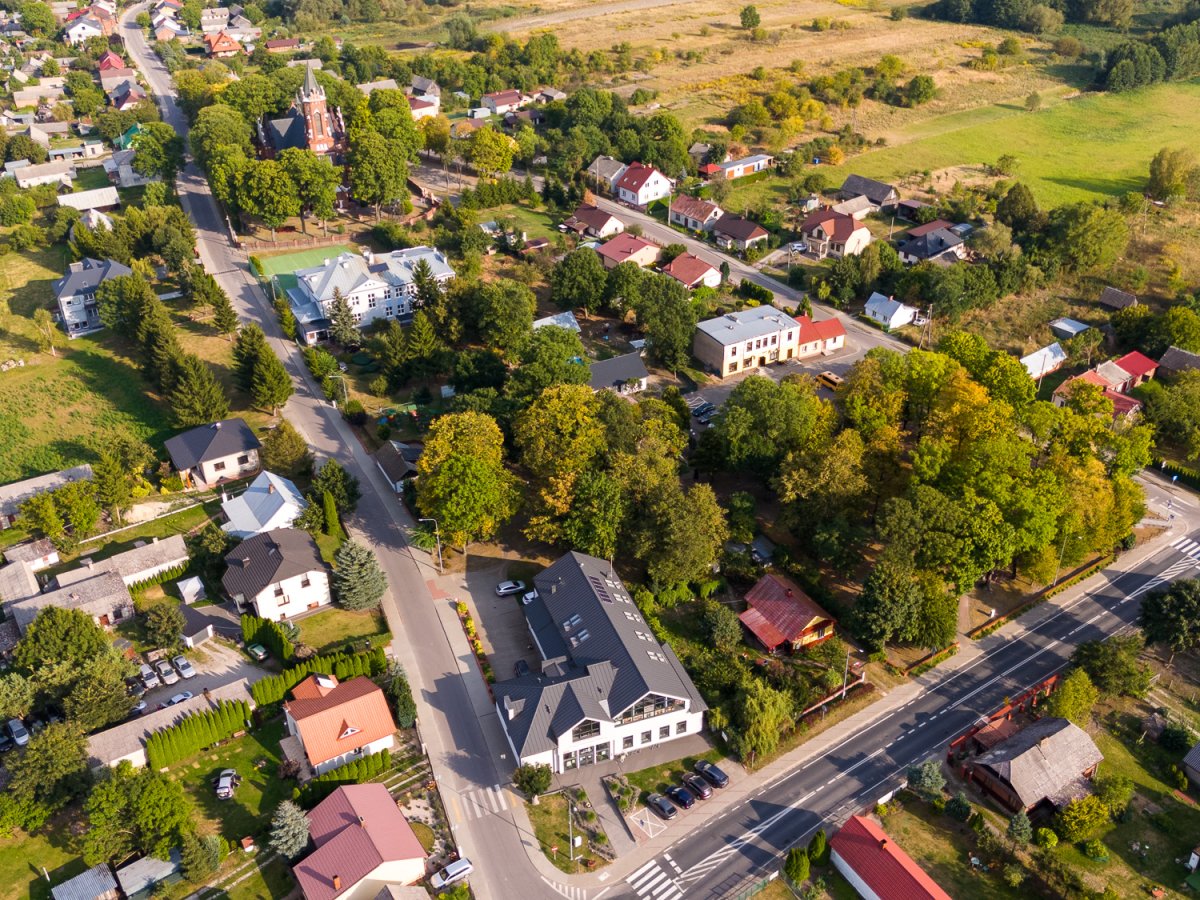 Pawłów z lotu ptaka