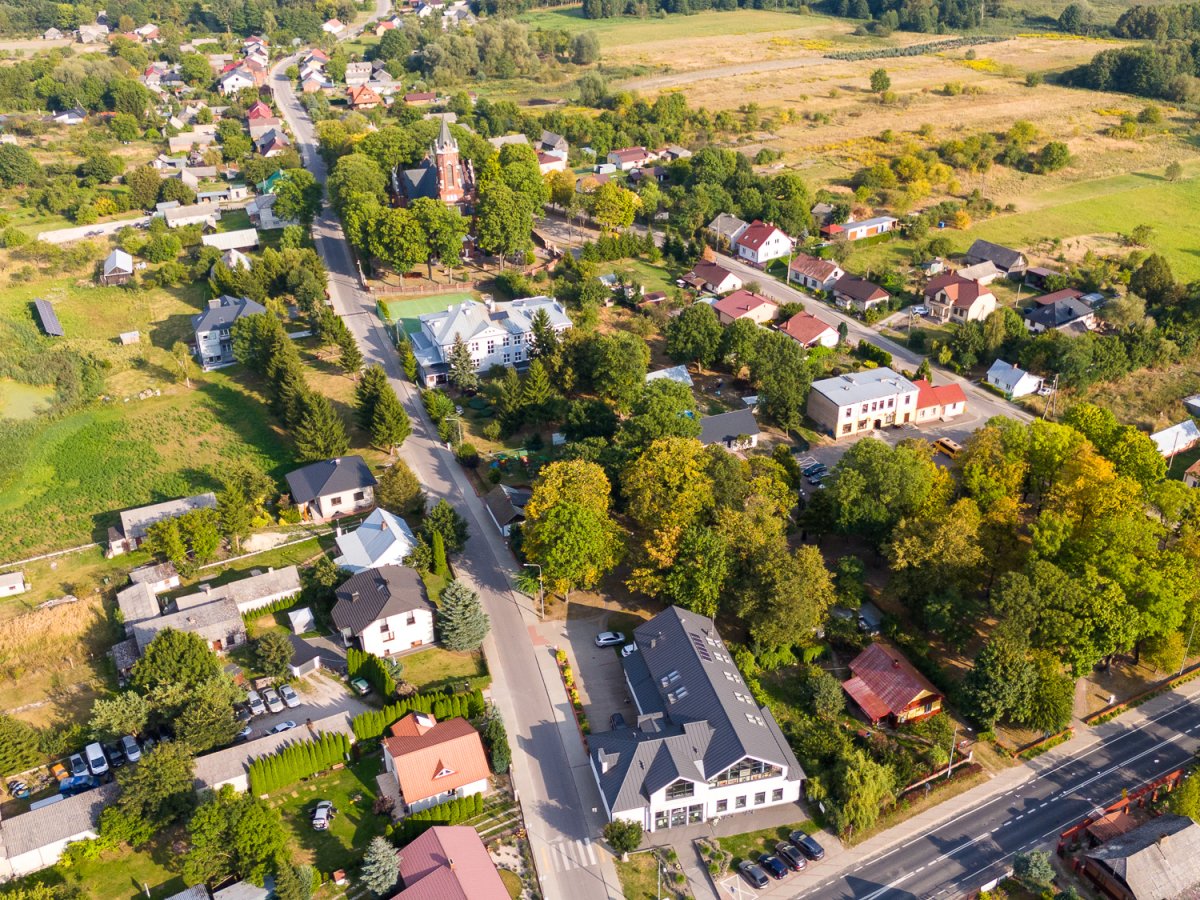 Pawłów z lotu ptaka
