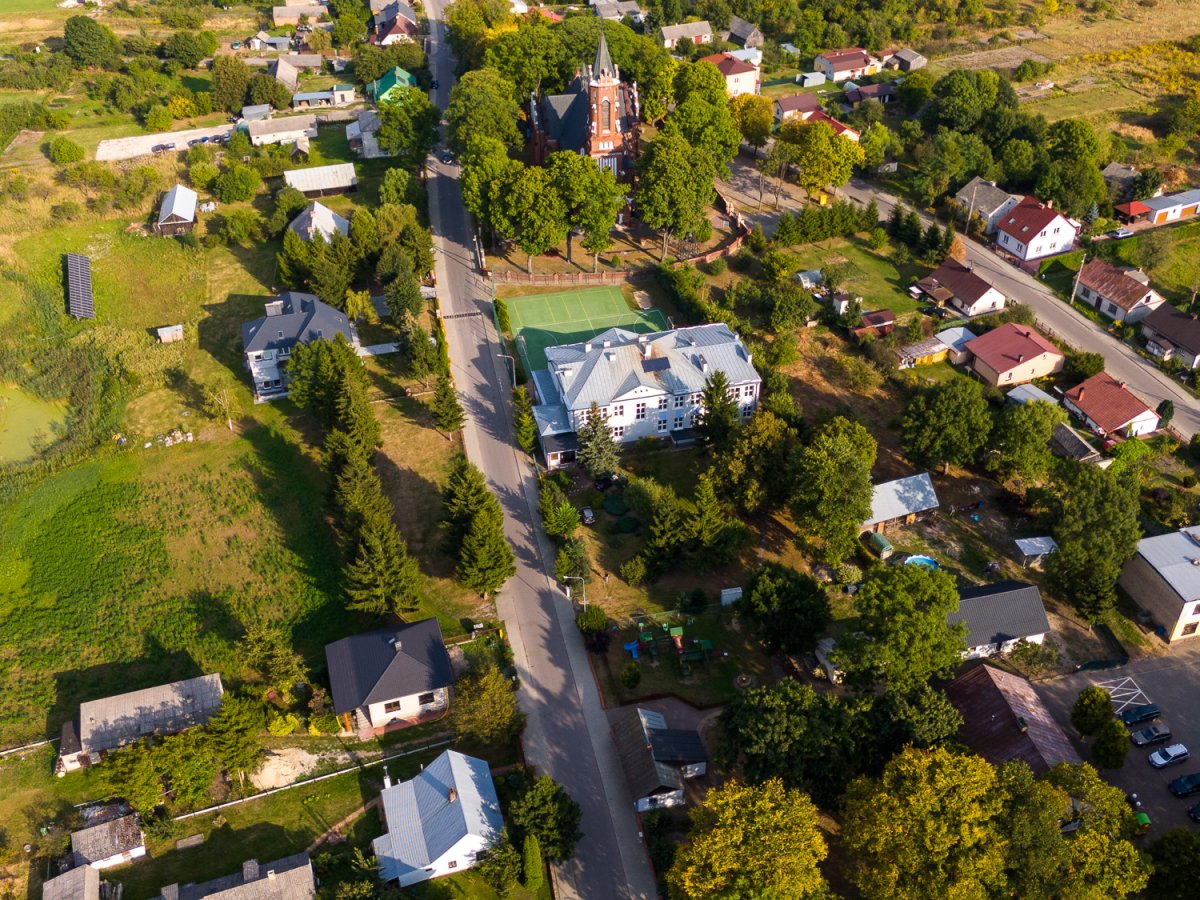 Pawłów z lotu ptaka