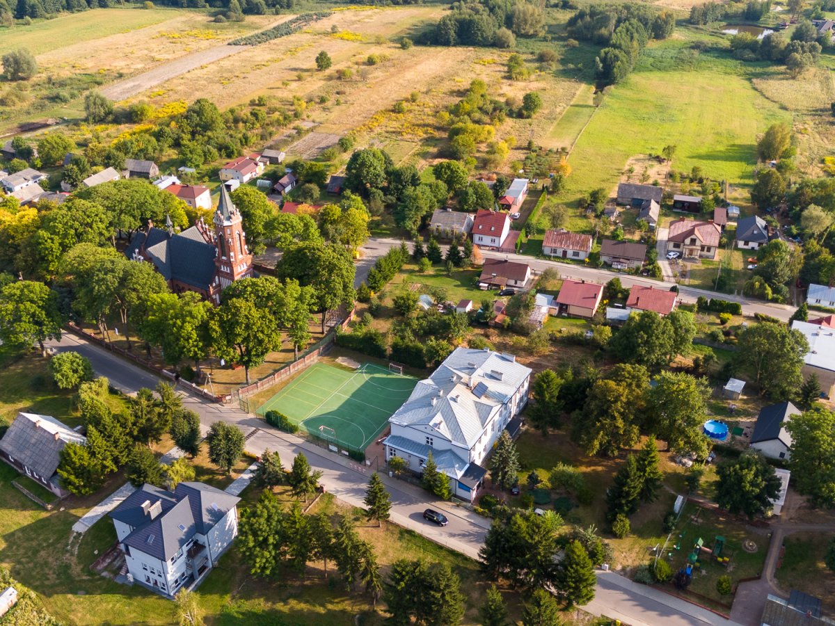 Pawłów z lotu ptaka